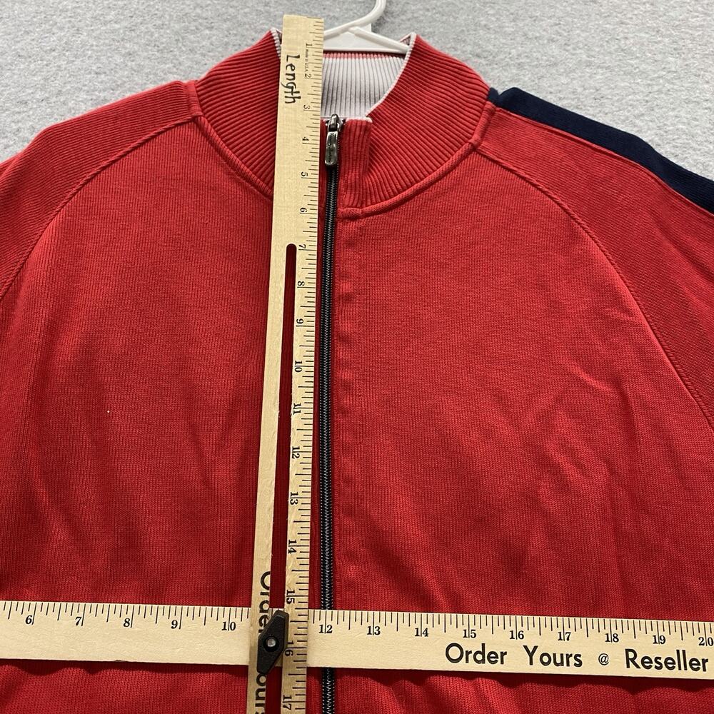 Tommy Bahama St Louis Cardinals Full Zip Sweater Jacket Mens L MLB Busch Stadium - Picture 11 of 14